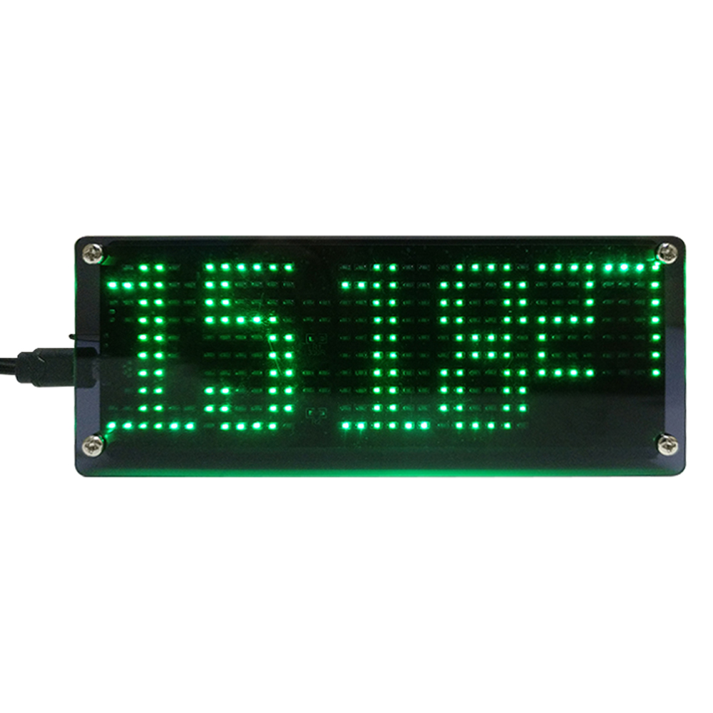 Diy Electronics Learning Kit - Diy digital dot matricial relógio kit