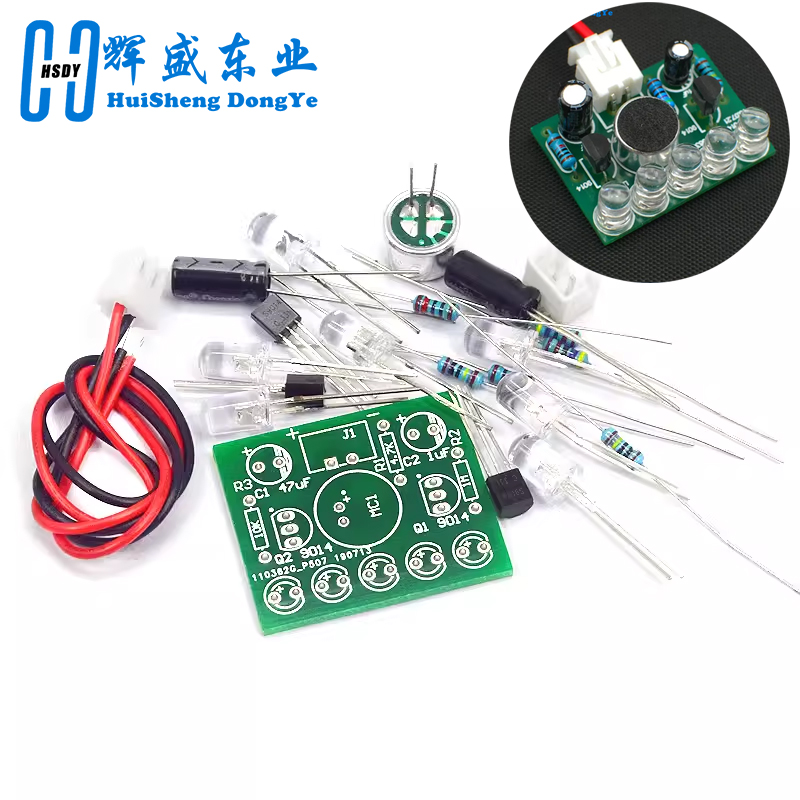 Diy Electronics Learning Kit - Lâmpada de controle ativado por voz