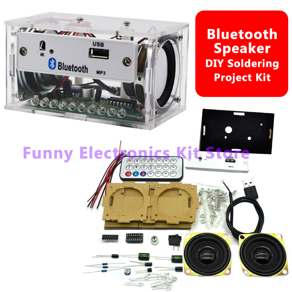 Diy Electronics Learning Kit - Kit DIY de Caixa de Som
