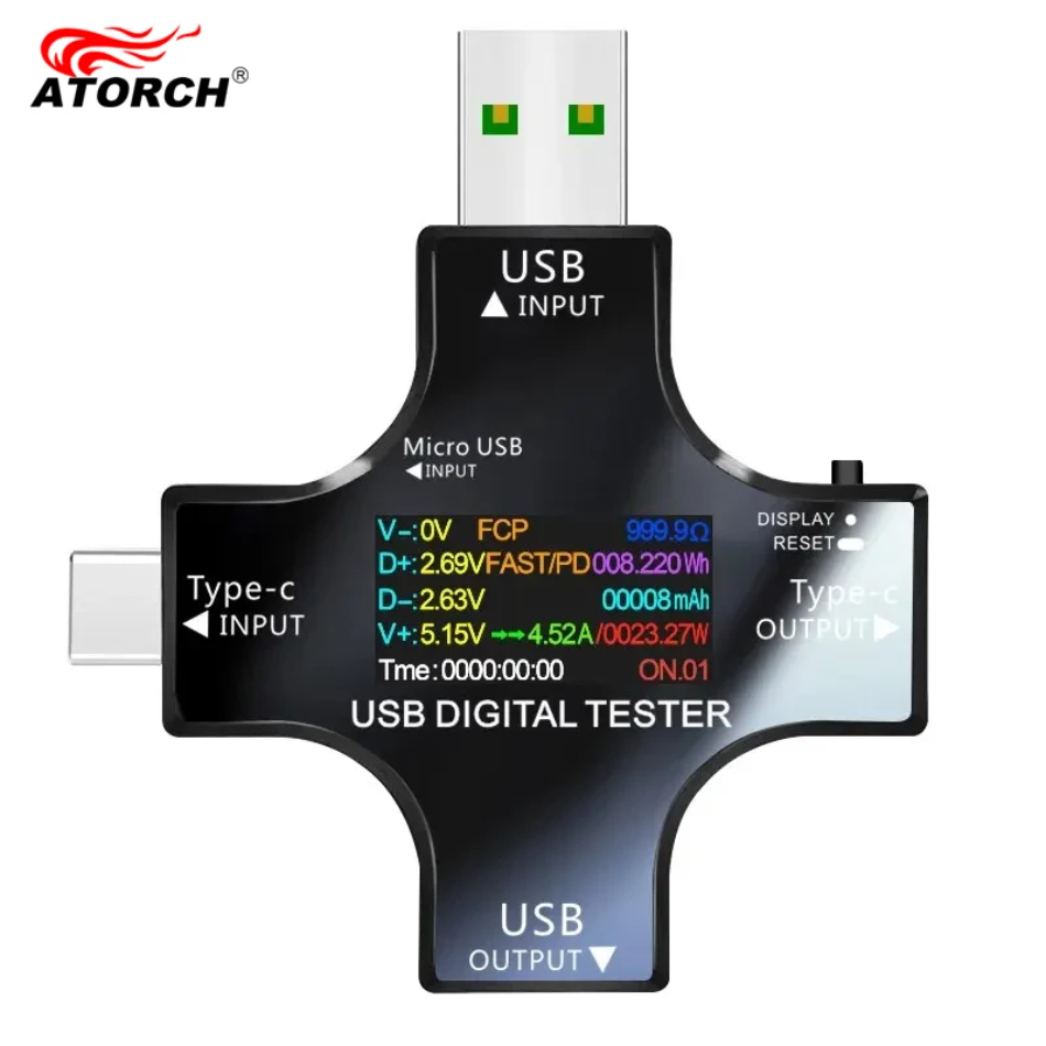 Logic Analyzer Usb - Testador usb dc tipo-c pd voltímetro