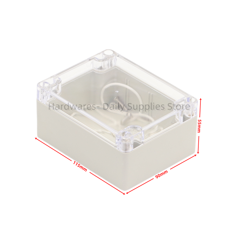 Diy Electronics Box - 1 peça 115x90x55mm caixa de plástico