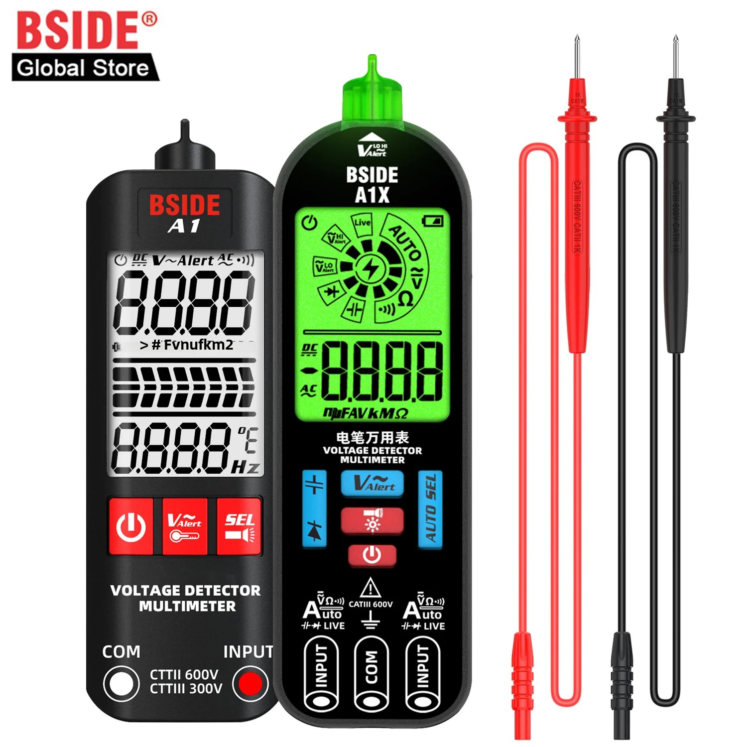 Bside a1/a1x multímetro digita - Logic Analyzer Usb avaliação e preço