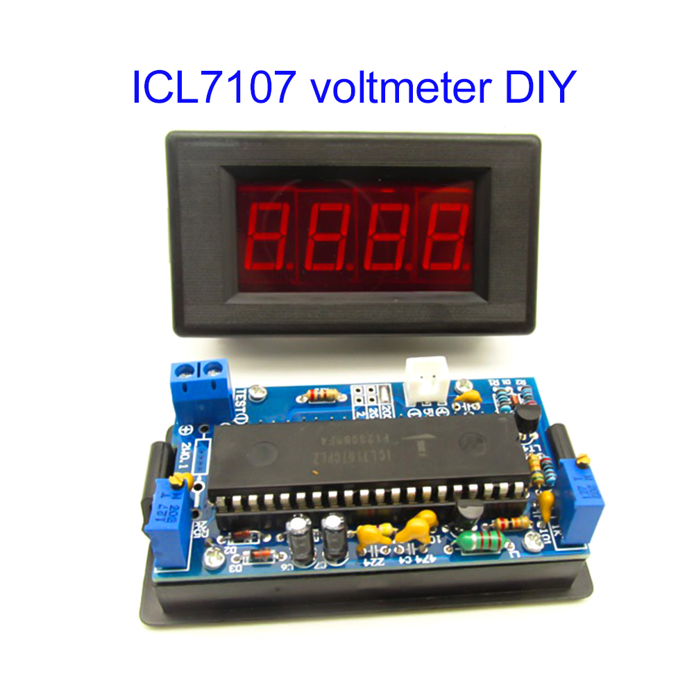Kit DIY de Peças para Voltímet - Diy Electronics Learning Kit avaliação e preço