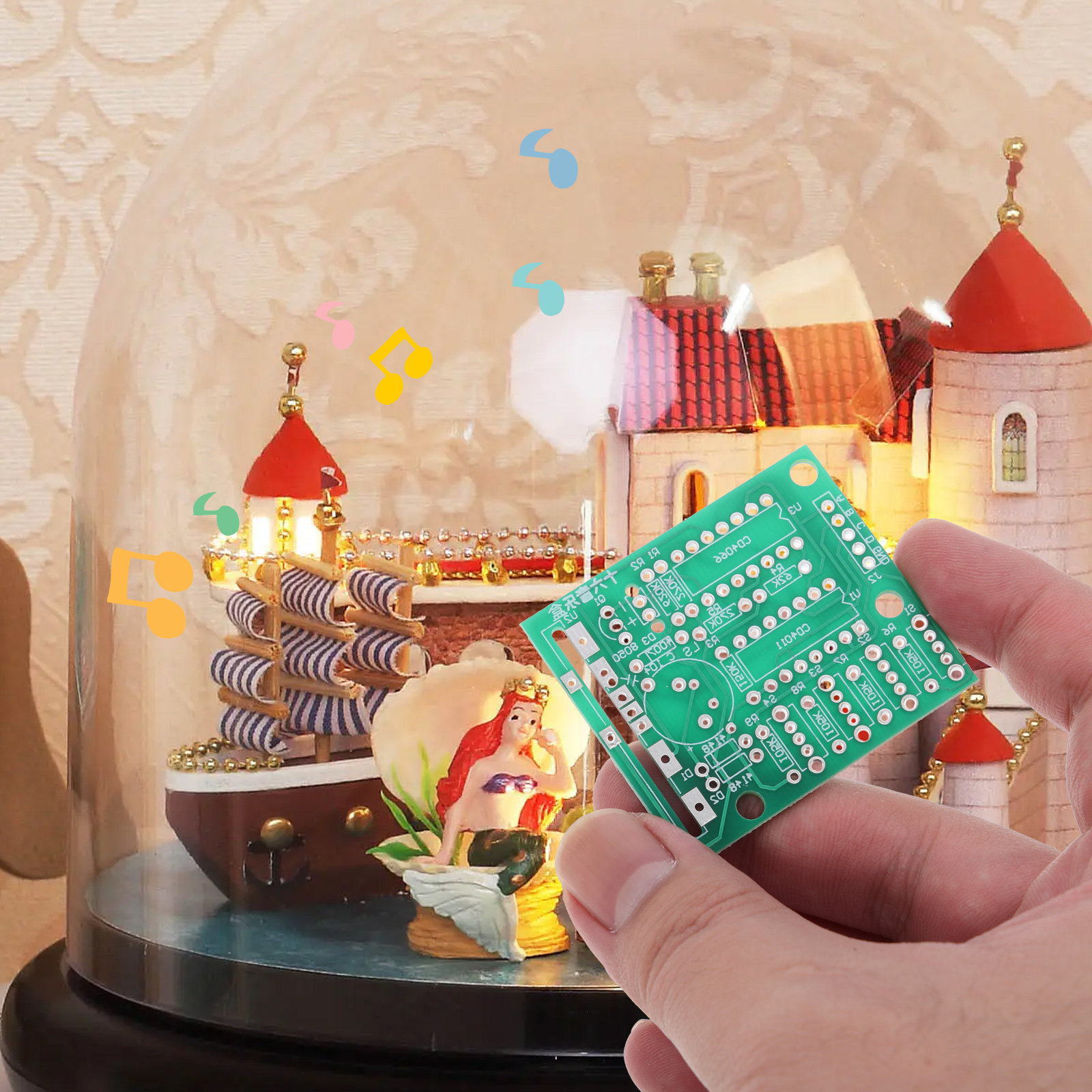 1 conjunto de componentes elet - Diy Electronics Box avaliação e preço