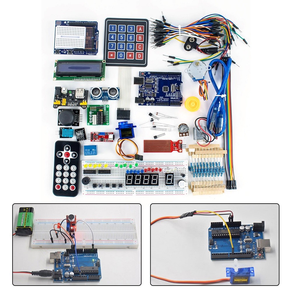 Kit completo R3 para iniciante - Diy Electronics Project Kit avaliação e preço