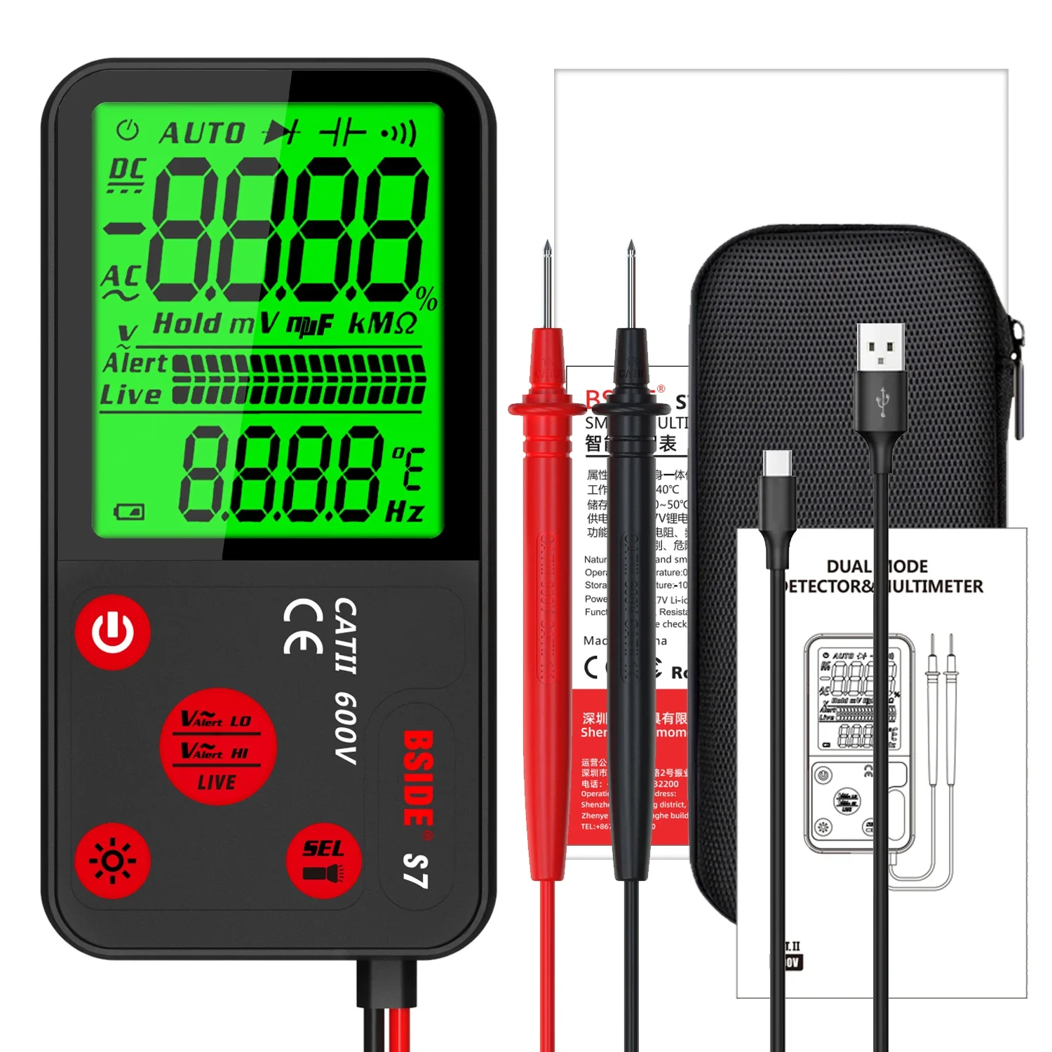 Multímetro Digital Inteligente - Logic Analyzer Usb avaliação e preço
