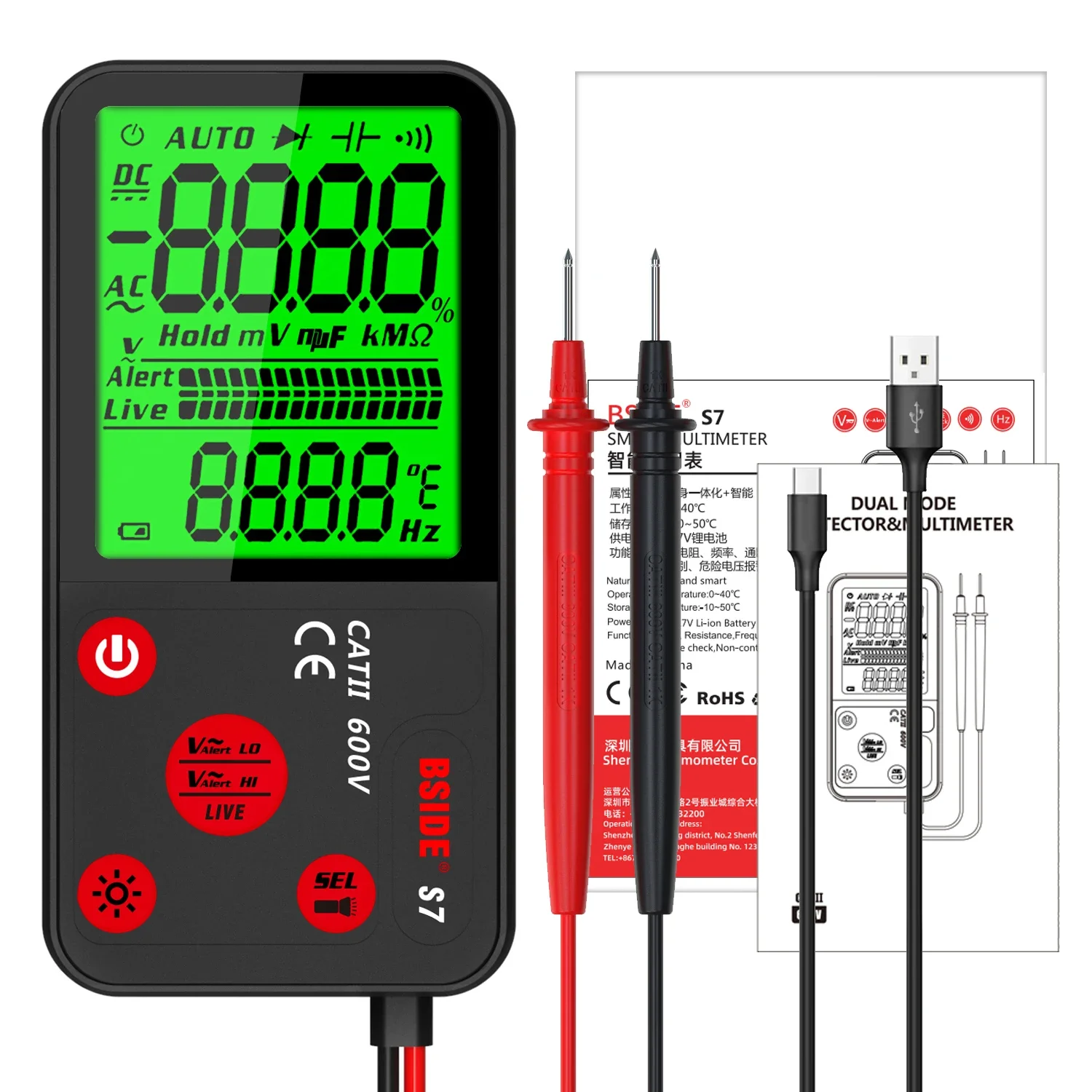 Multímetro Digital Inteligente - Logic Analyzer Usb avaliação e preço