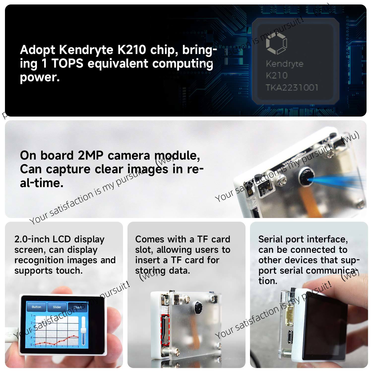 Módulo de Reconhecimento Visua - Diy Electronics Learning Kit avaliação e preço