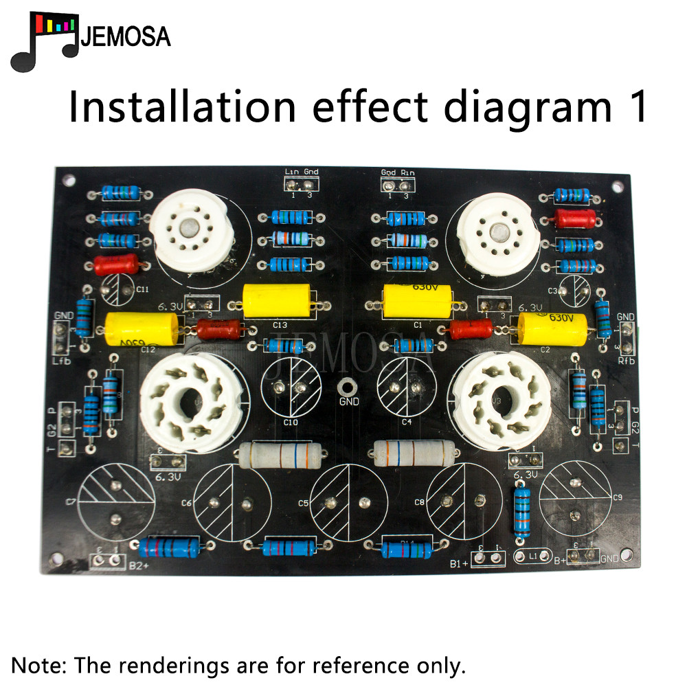 Áudio Single-Ended Amplificado - Diy Audio Electronics Kit avaliação e preço