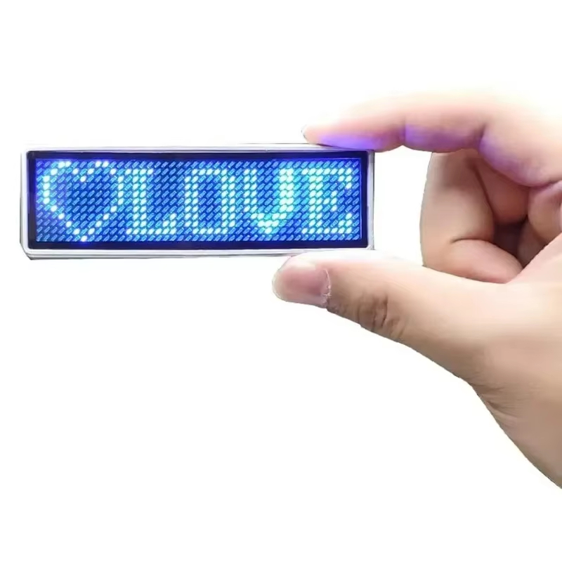 Crachá de Nome com Módulo LED  - Diy Electronics Project Kit avaliação e preço